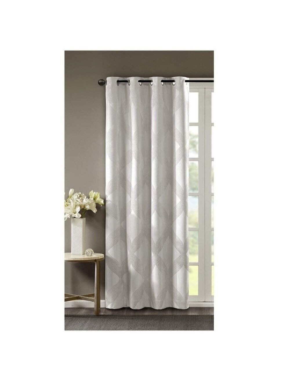 Sun Smart Bentley Total Blackout Curtains Ivory 50" X 95" NWT